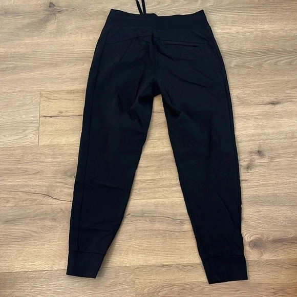 Athleta | Black nylon joggers pants Women’s size 2 stretch athletic athliesure - Picture 4 of 8